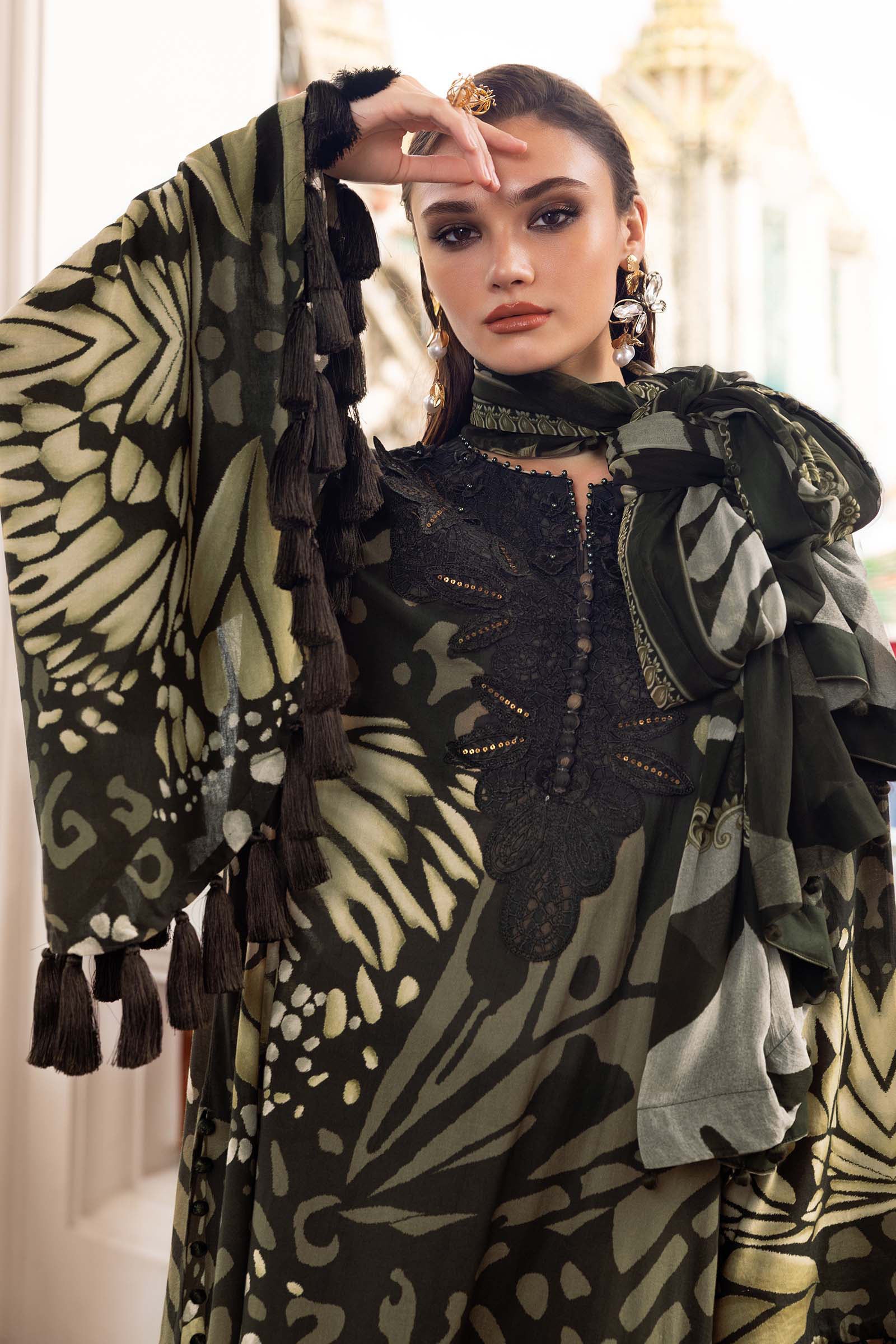 M Prints 3 Piece Unstitched Collection By Maria B 25