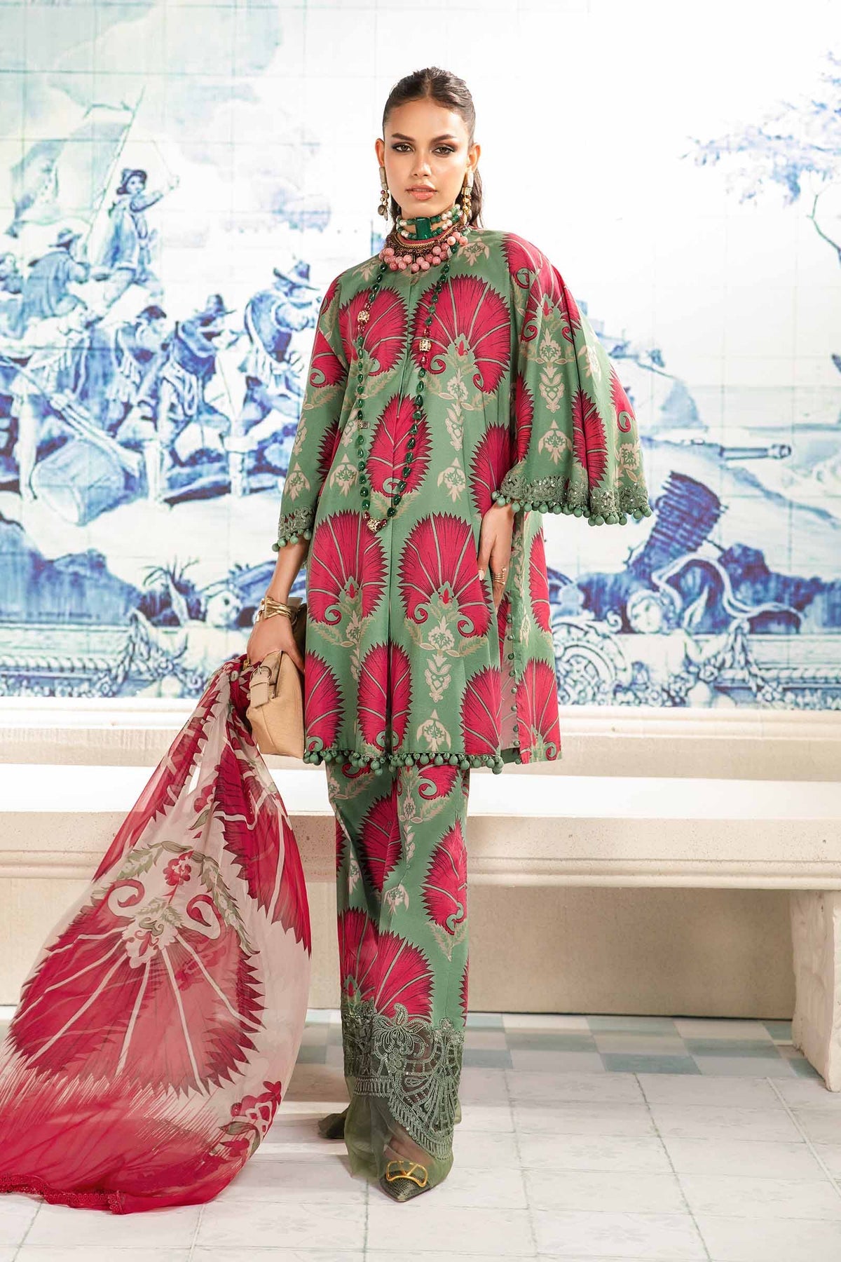 Maria.b Mprint Eid 2 Lawn Collection 24 (9A)