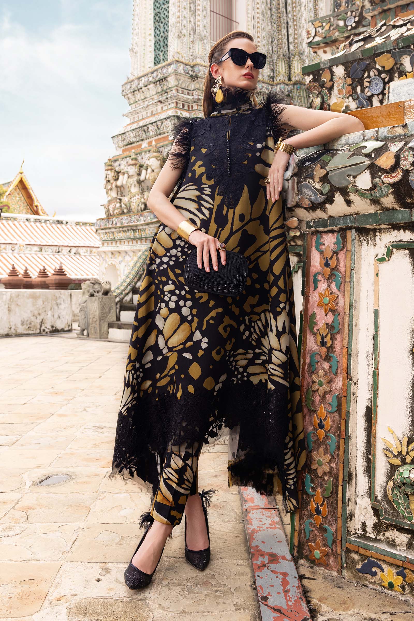 M Prints 3 Piece Unstitched Collection By Maria B 25