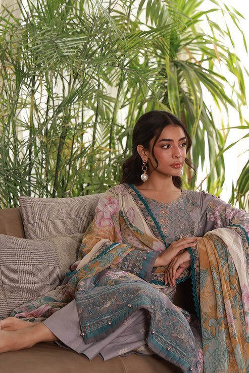 Gulaal Delia Unstitched Lawn'26