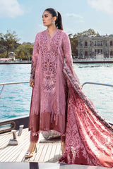 Maria B Luxury Embroidered Linen Collection D-06