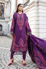 Maria B Luxury Embroidered Linen Collection D-08
