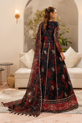 Fleur - Embroidered Printed Chiffon By Alizeh