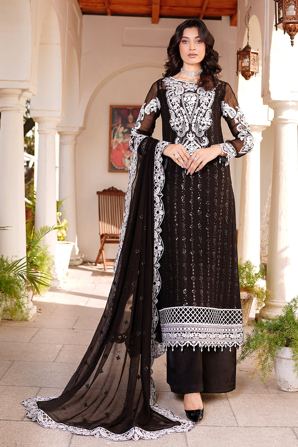 Aarzu By Maryam's Bamber Pure Chiffon Collection 03