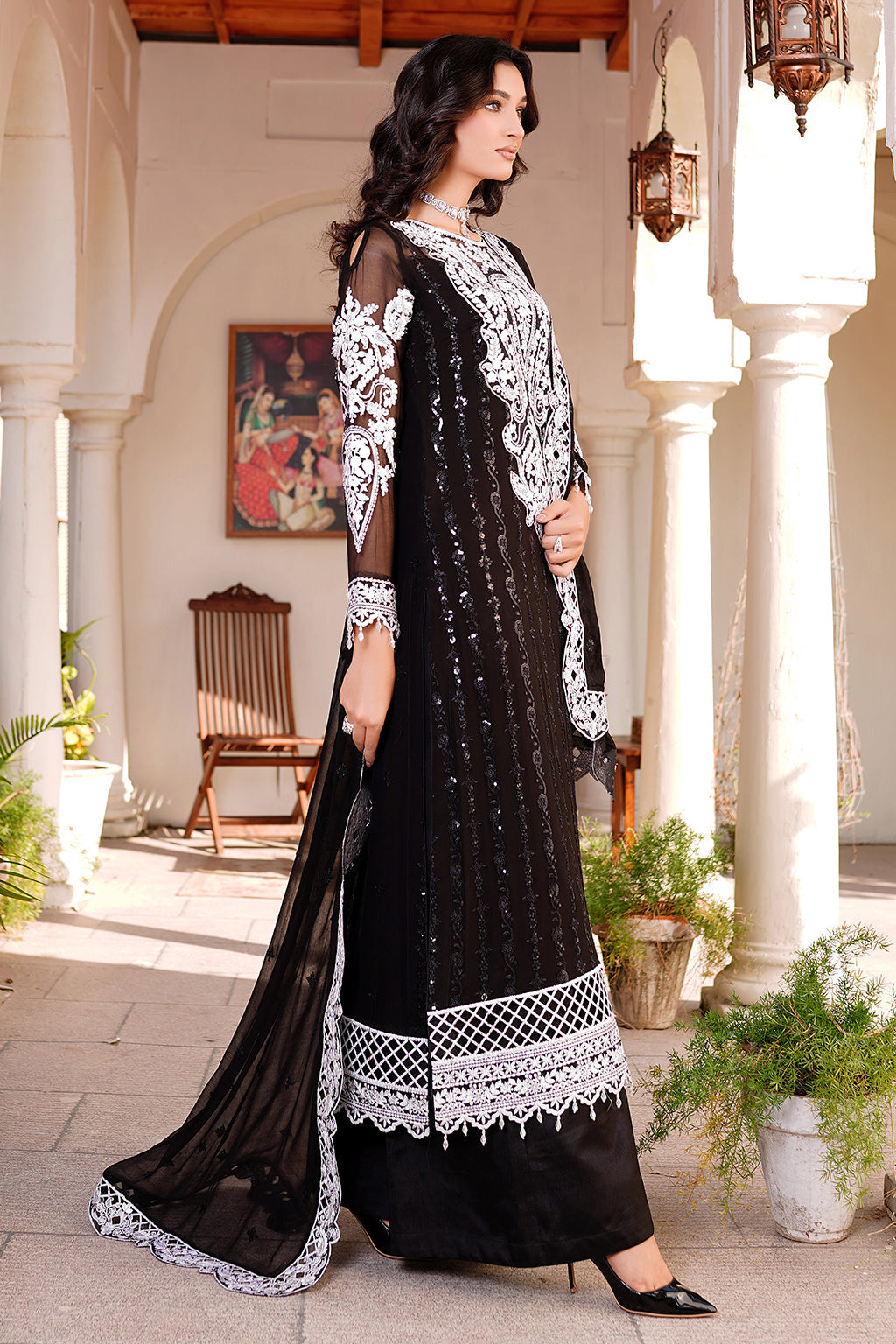 Aarzu By Maryam's Bamber Pure Chiffon Collection 03