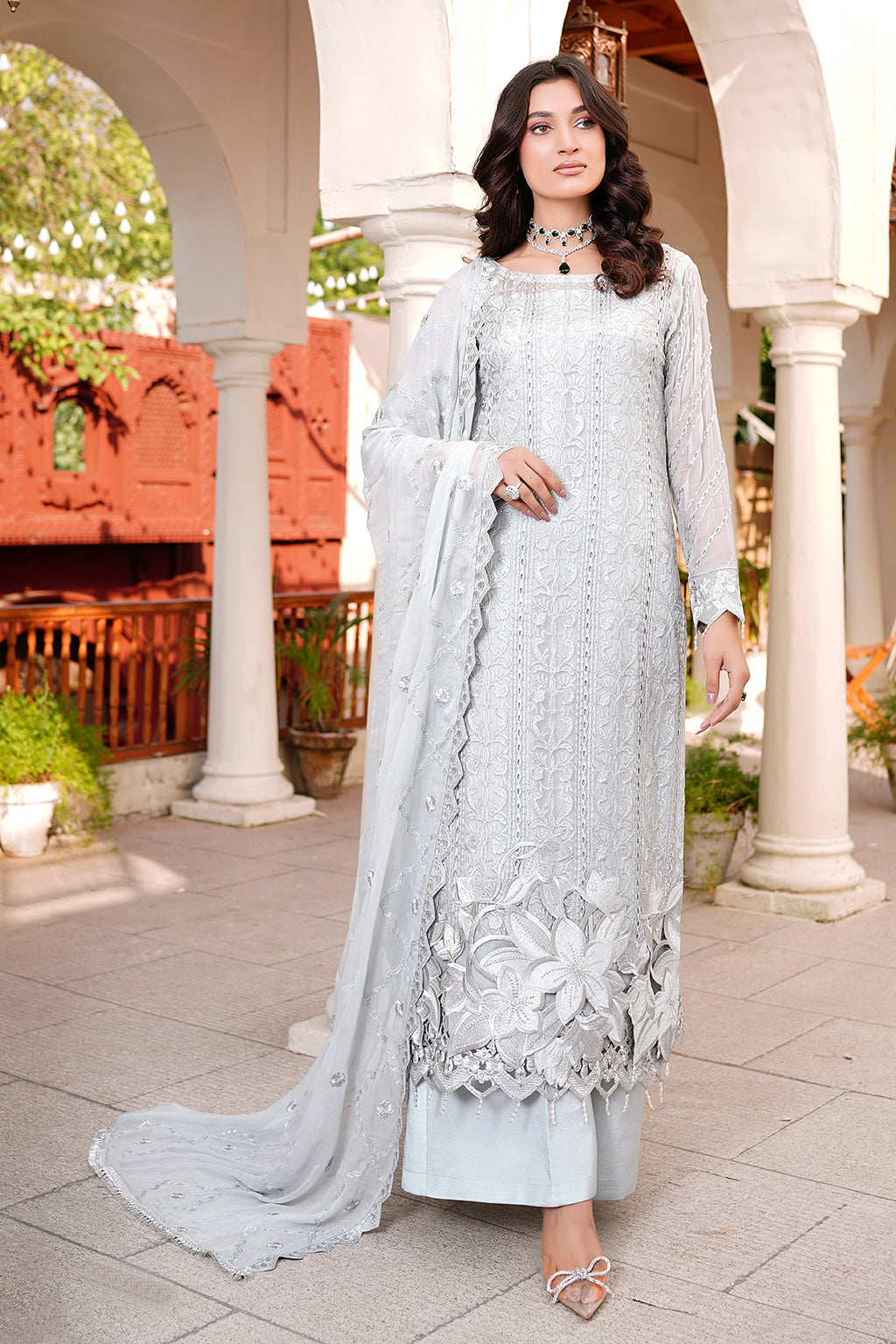 Aarzu By Maryam's Bamber Pure Chiffon Collection 08