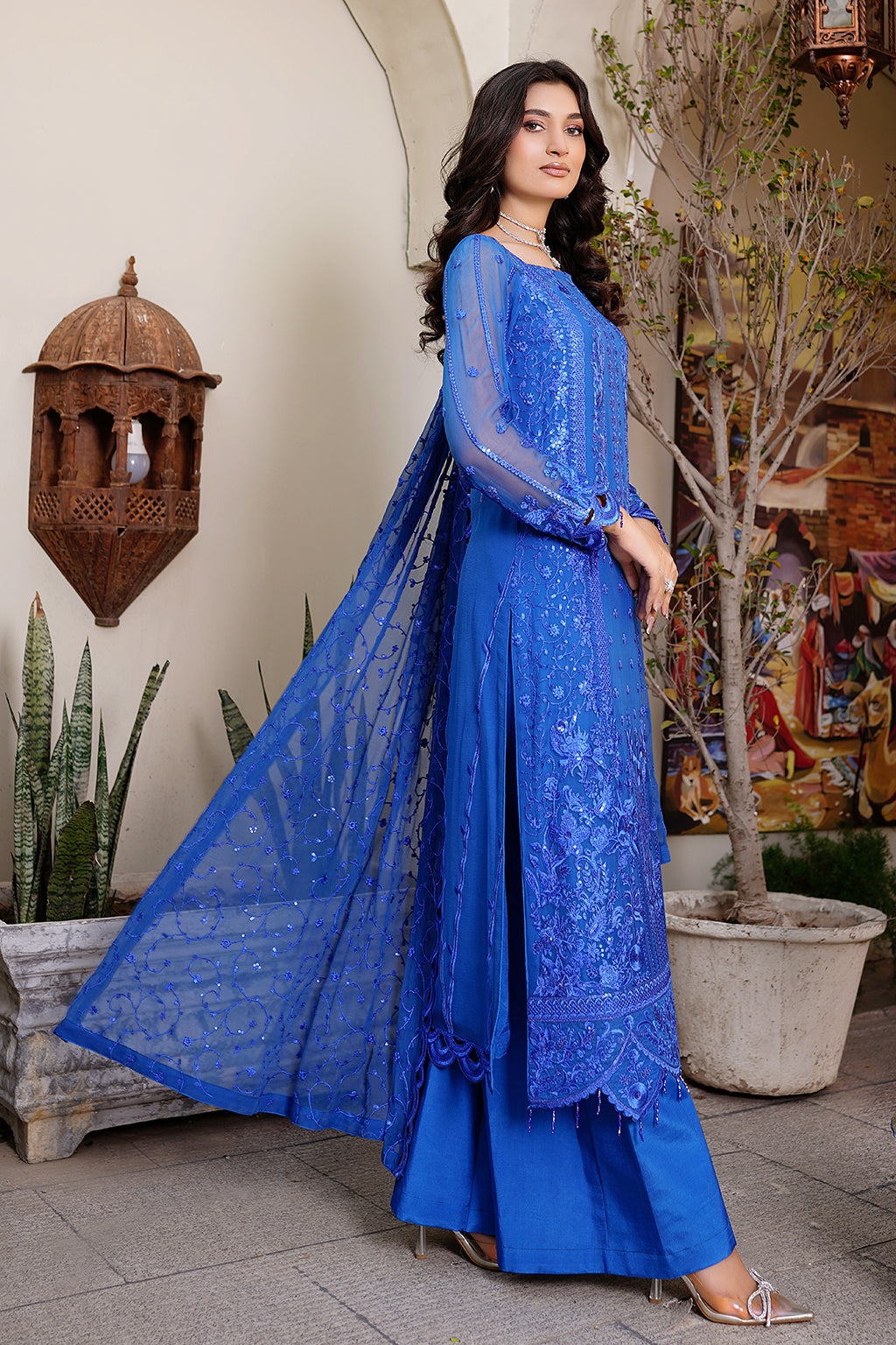 Aarzu By Maryam's Bamber Pure Chiffon Collection 05