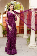 Aarzu By Maryam's Bamber Pure Chiffon Collection 01