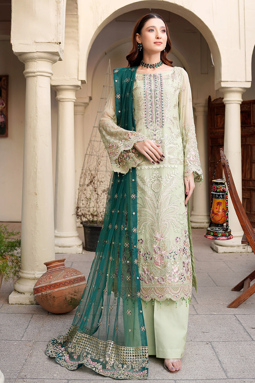 Aarzu By Maryam's Bamber Pure Chiffon Collection 04