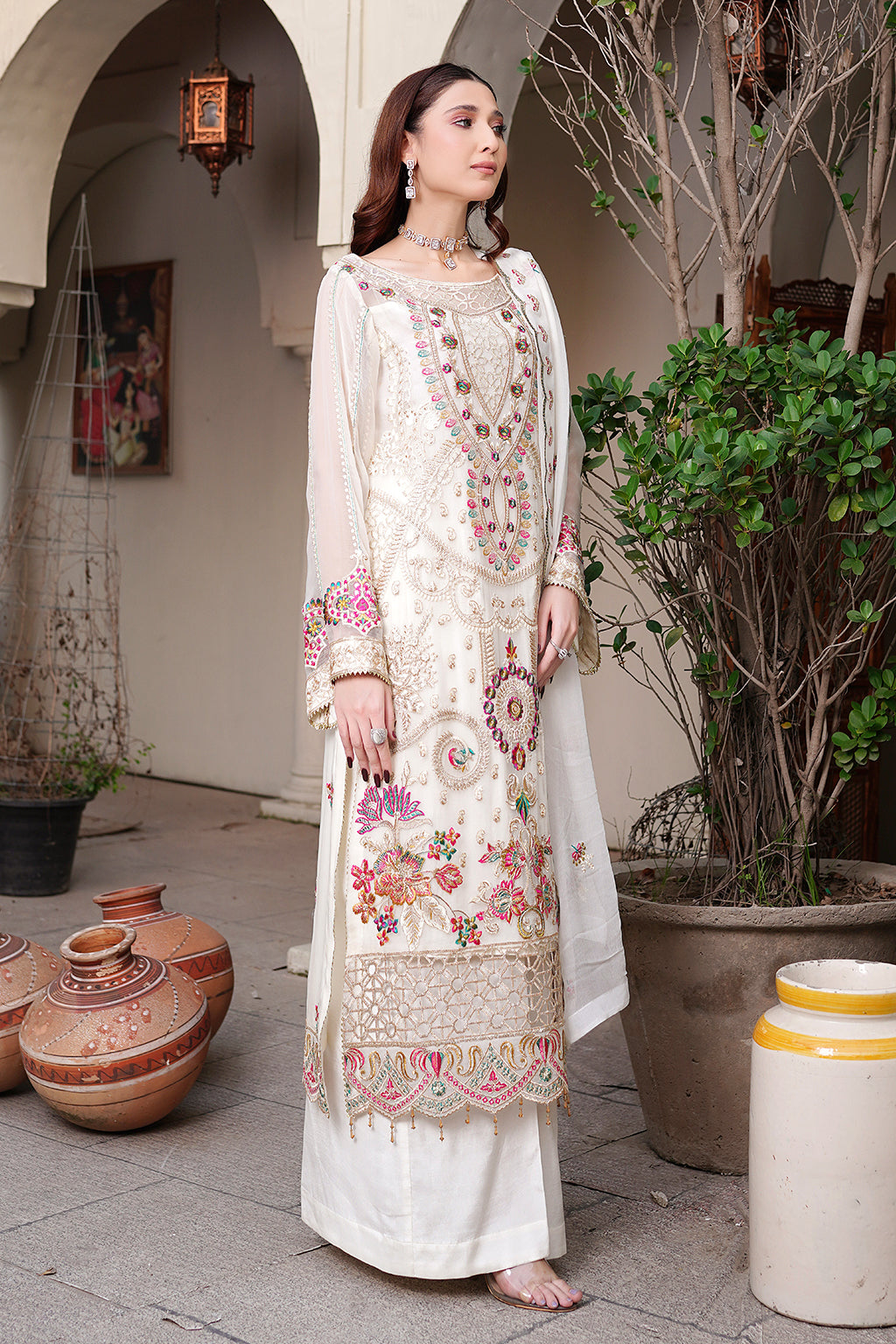 Aarzu By Maryam's Bamber Pure Chiffon Collection 06
