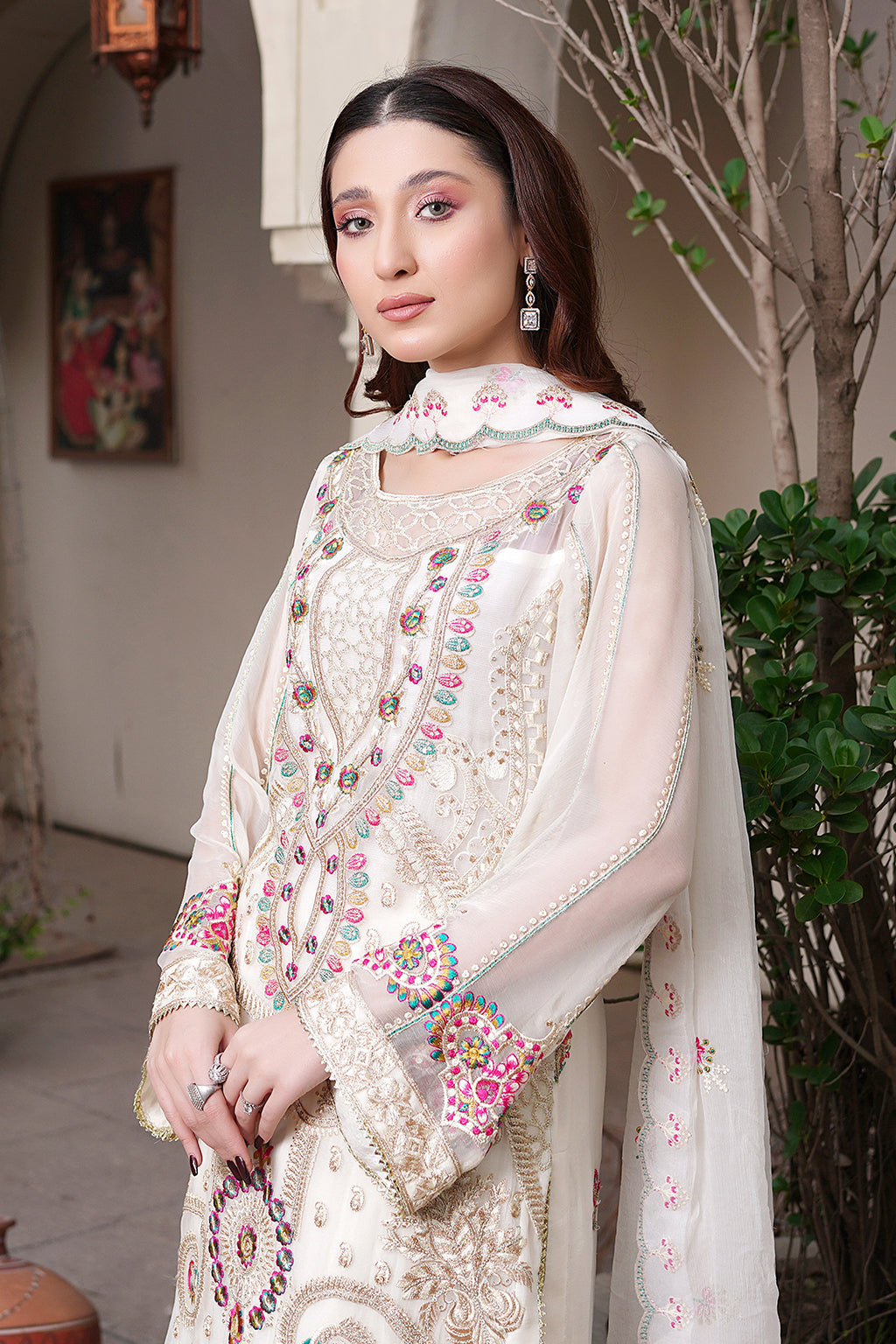 Aarzu By Maryam's Bamber Pure Chiffon Collection 06