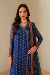 Fleur - Embroidered Printed Chiffon By Alizeh