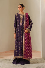 Fleur - Embroidered Printed Chiffon By Alizeh