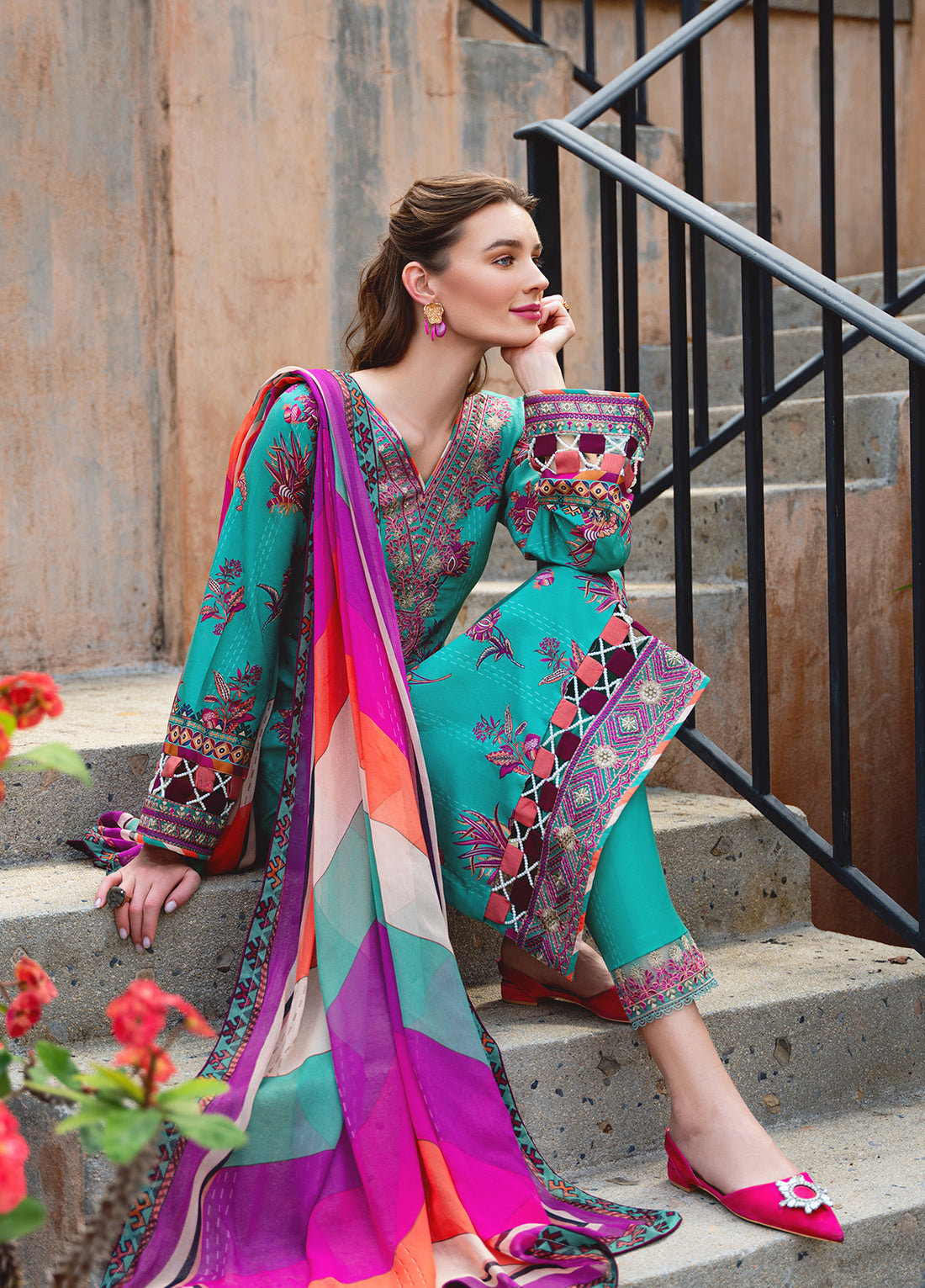 The Enchanted Garden Vol 2 Lawn Collection By Gulaal