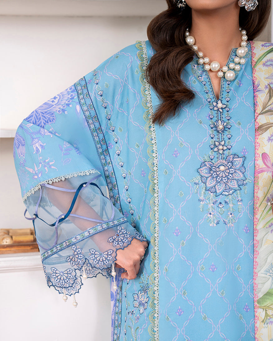 Aezel Embroidered Cambric Collection '25 By Roheenaz