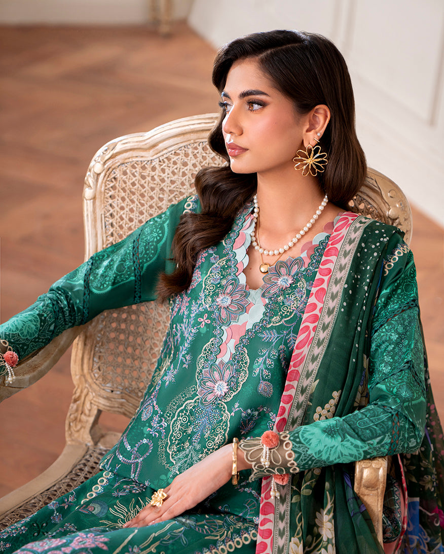 Aezel Embroidered Cambric Collection '25 By Roheenaz