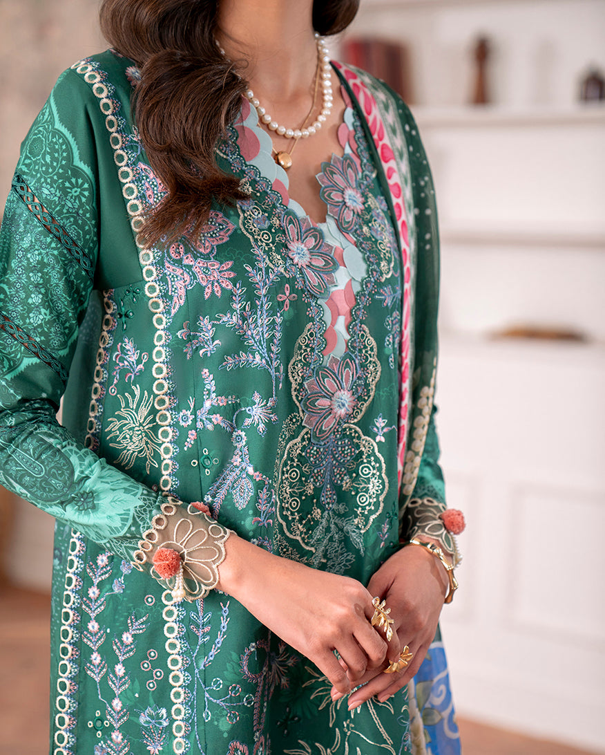 Aezel Embroidered Cambric Collection '25 By Roheenaz