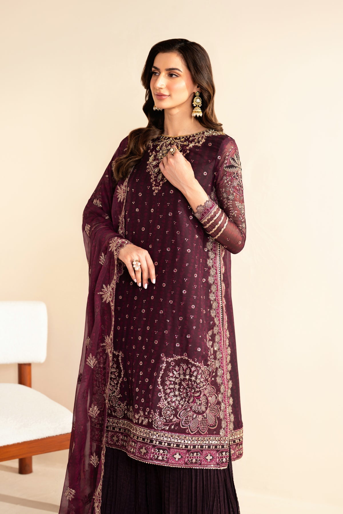 Xenia Formals Luxury Unstitched Collection 25