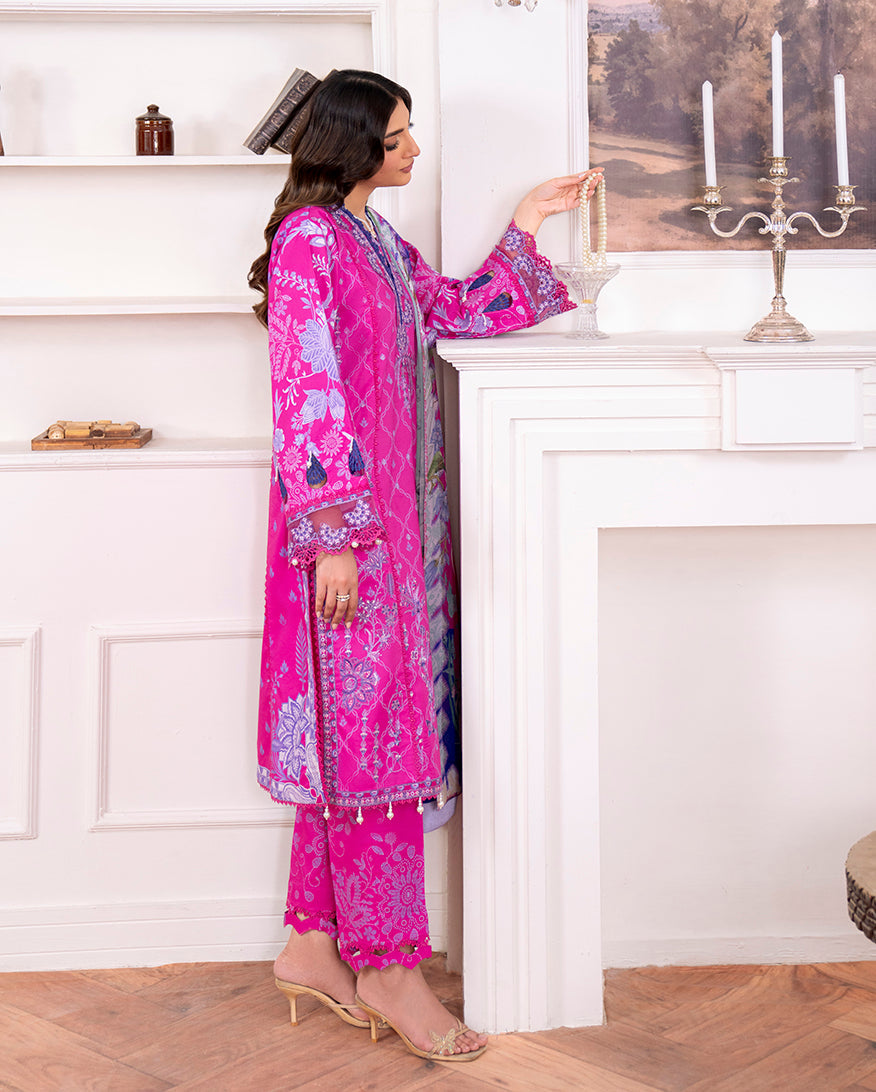 Aezel Embroidered Cambric Collection '25 By Roheenaz