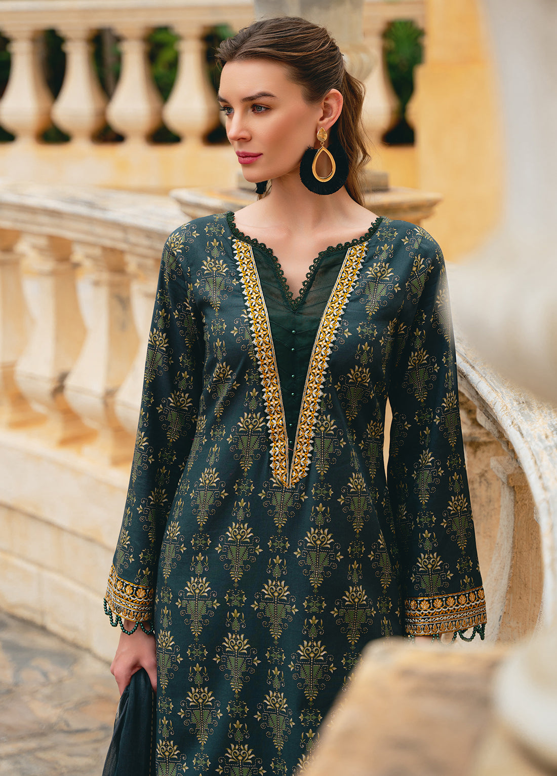 The Enchanted Garden Vol 2 Lawn Collection By Gulaal