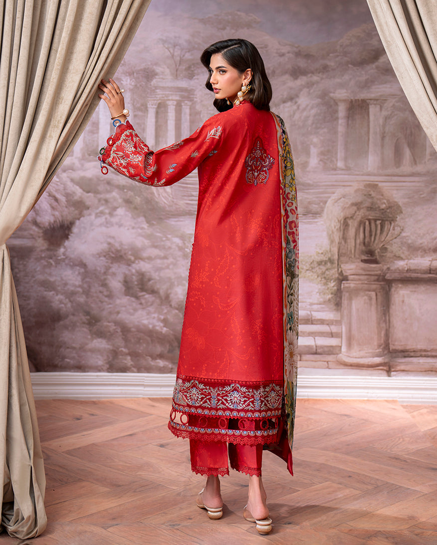 Aezel Embroidered Cambric Collection '25 By Roheenaz