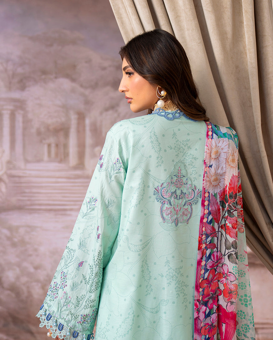 Aezel Embroidered Cambric Collection '25 By Roheenaz