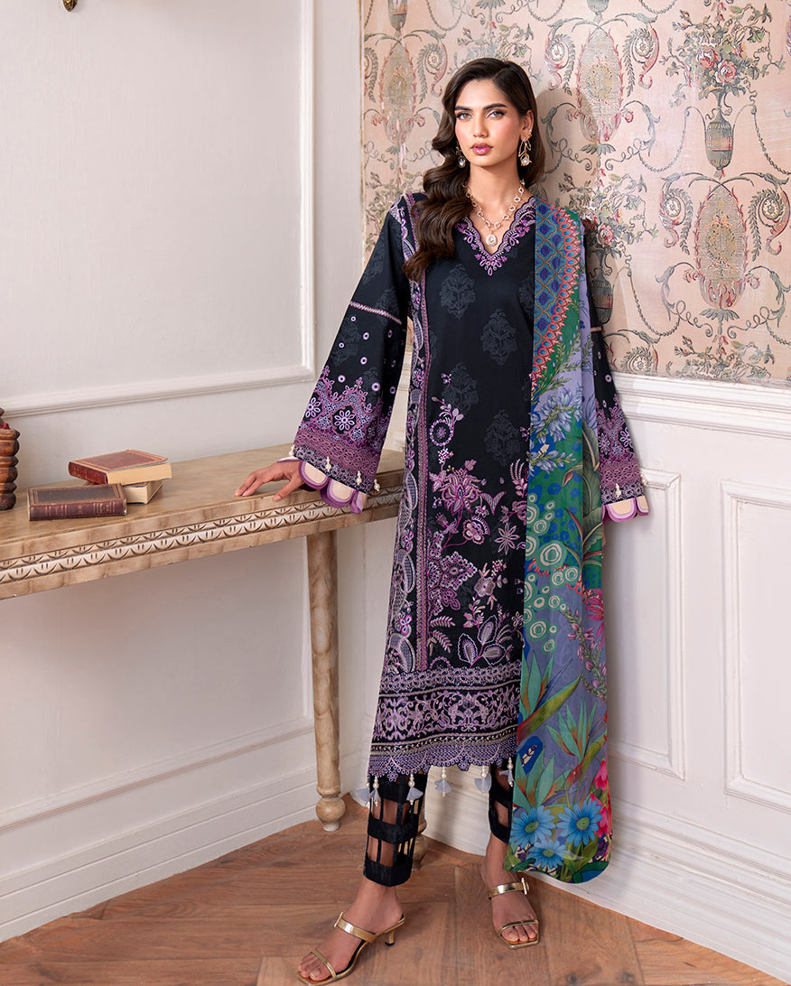Aezel Embroidered Cambric Collection '25 By Roheenaz