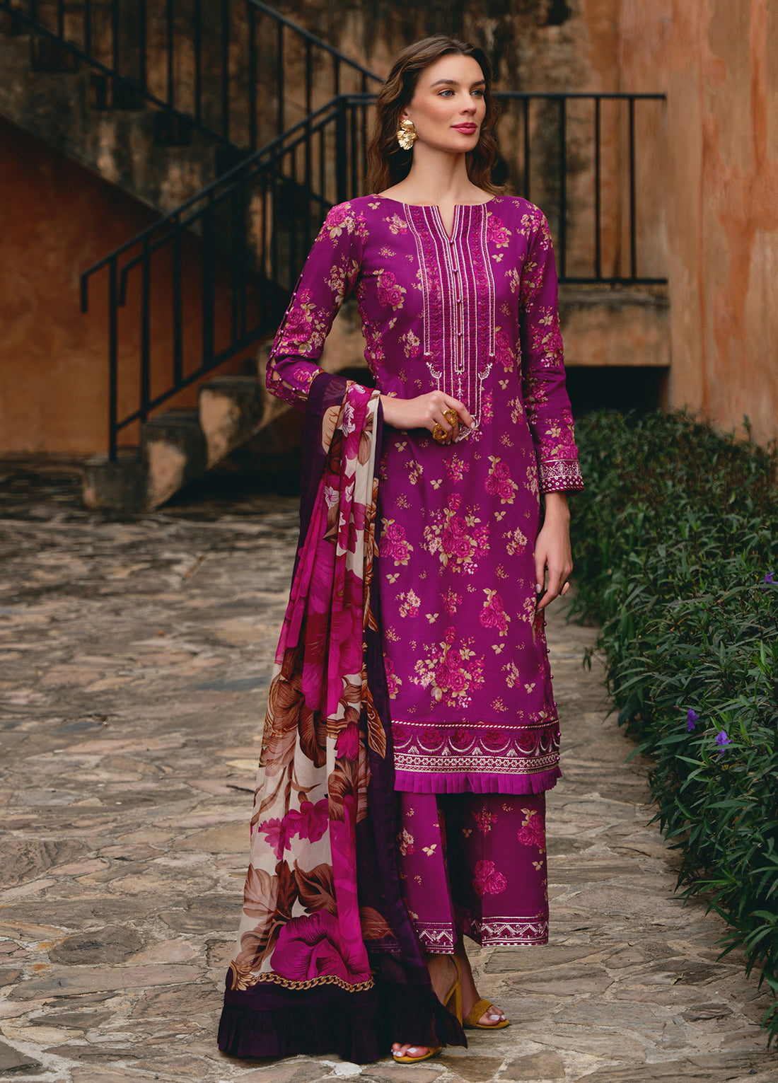 The Enchanted Garden Vol 2 Lawn Collection By Gulaal