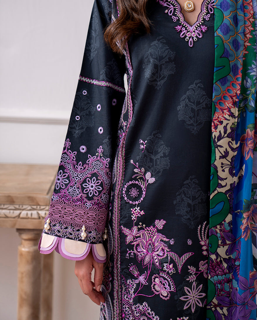 Aezel Embroidered Cambric Collection '25 By Roheenaz
