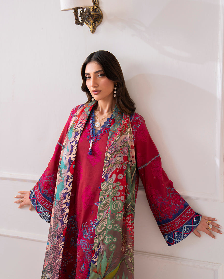 Aezel Embroidered Cambric Collection '25 By Roheenaz