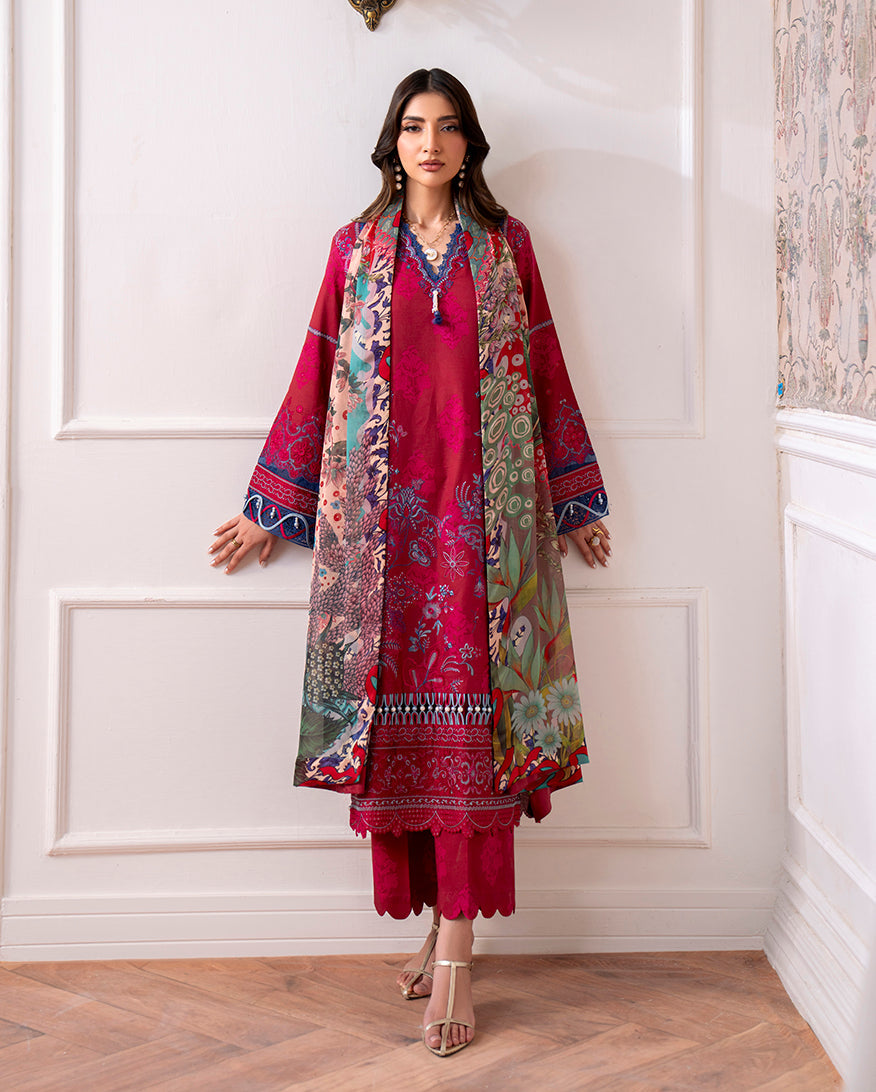 Aezel Embroidered Cambric Collection '25 By Roheenaz