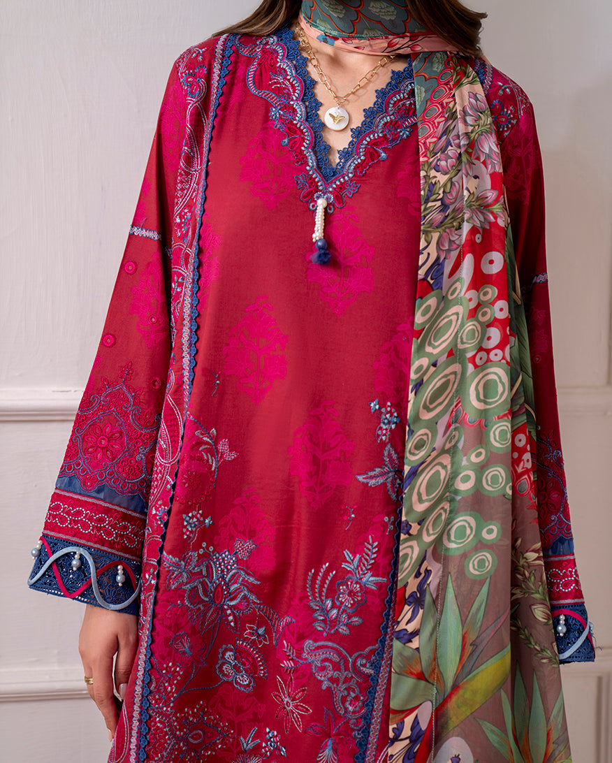 Aezel Embroidered Cambric Collection '25 By Roheenaz