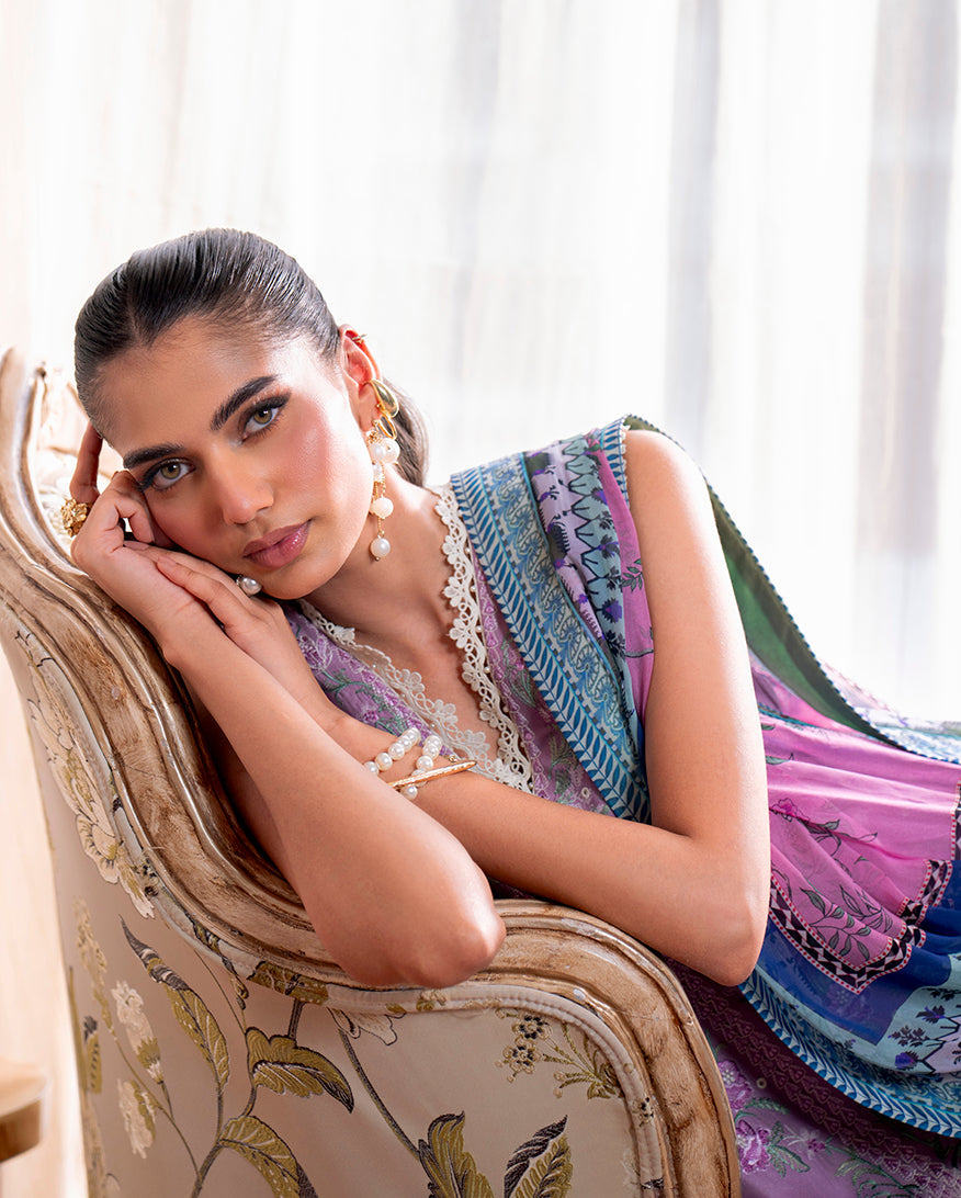 Aezel Embroidered Cambric Collection '25 By Roheenaz