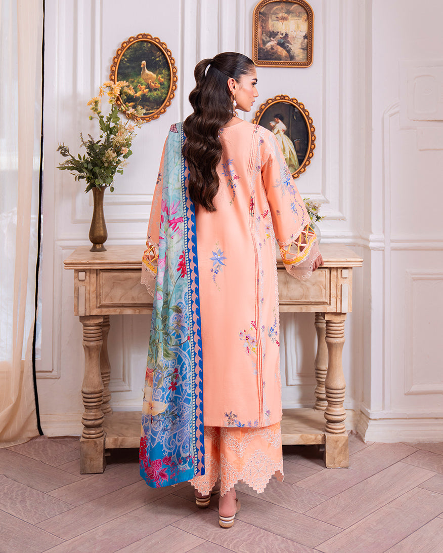 Aezel Embroidered Cambric Collection '25 By Roheenaz