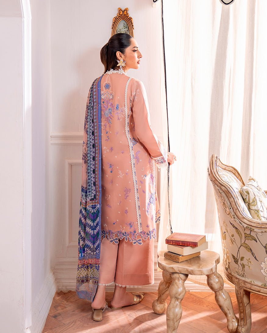 Aezel Embroidered Cambric Collection '25 By Roheenaz