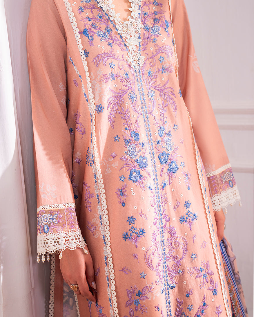 Aezel Embroidered Cambric Collection '25 By Roheenaz