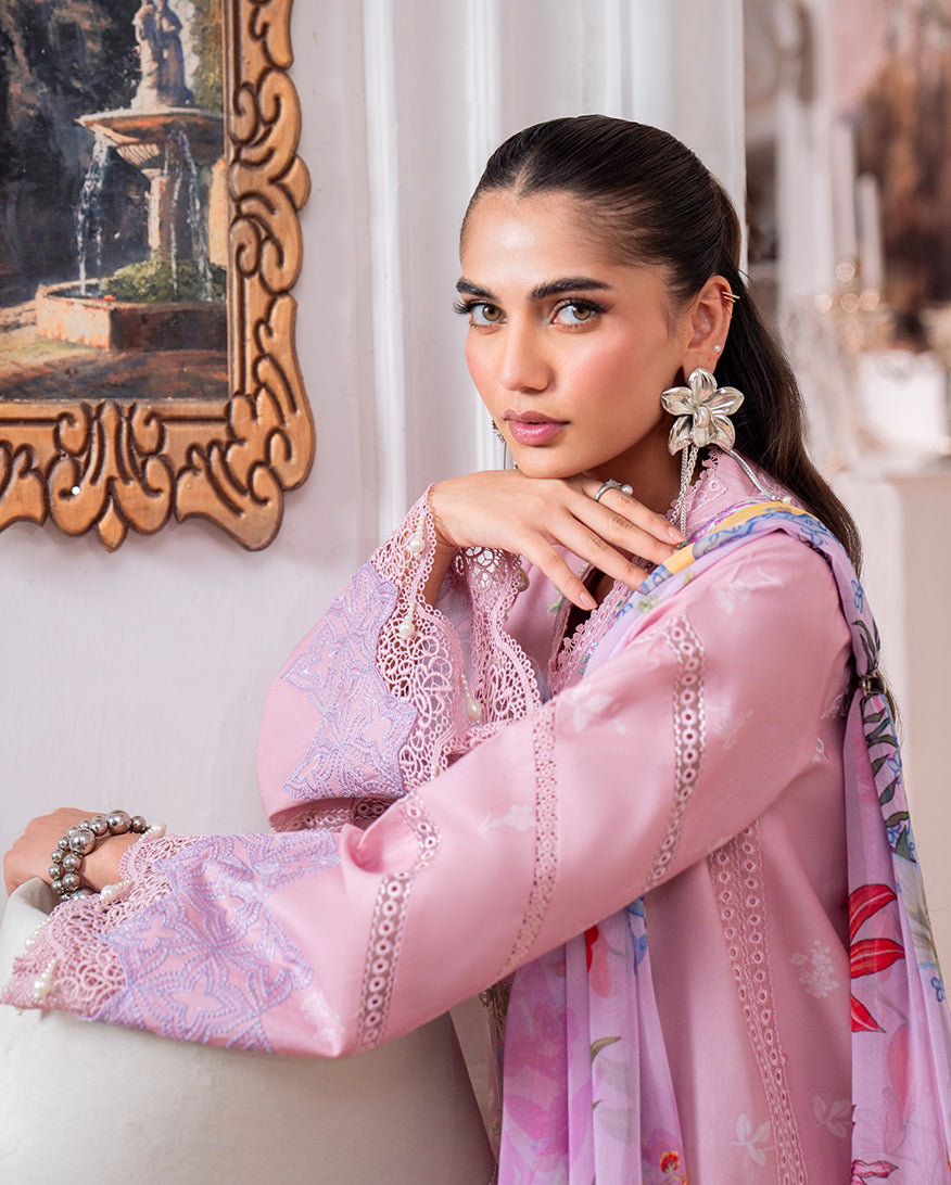 Aezel Embroidered Cambric Collection '25 By Roheenaz