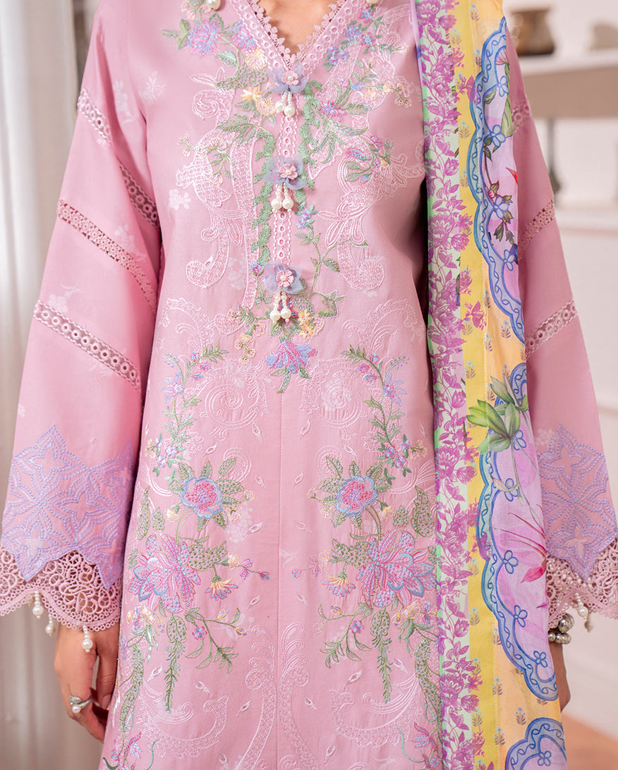 Aezel Embroidered Cambric Collection '25 By Roheenaz