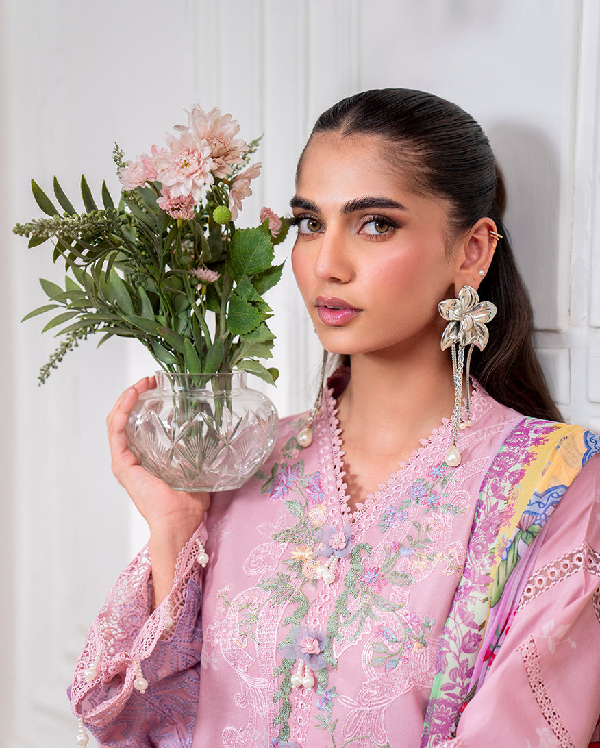 Aezel Embroidered Cambric Collection '25 By Roheenaz
