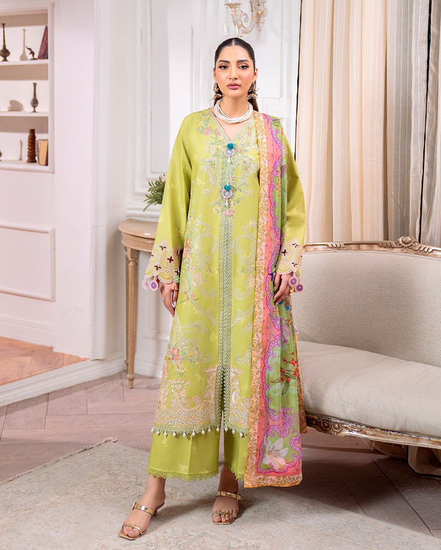 Aezel Embroidered Cambric Collection '25 By Roheenaz