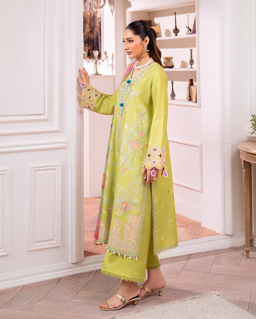 Aezel Embroidered Cambric Collection '25 By Roheenaz