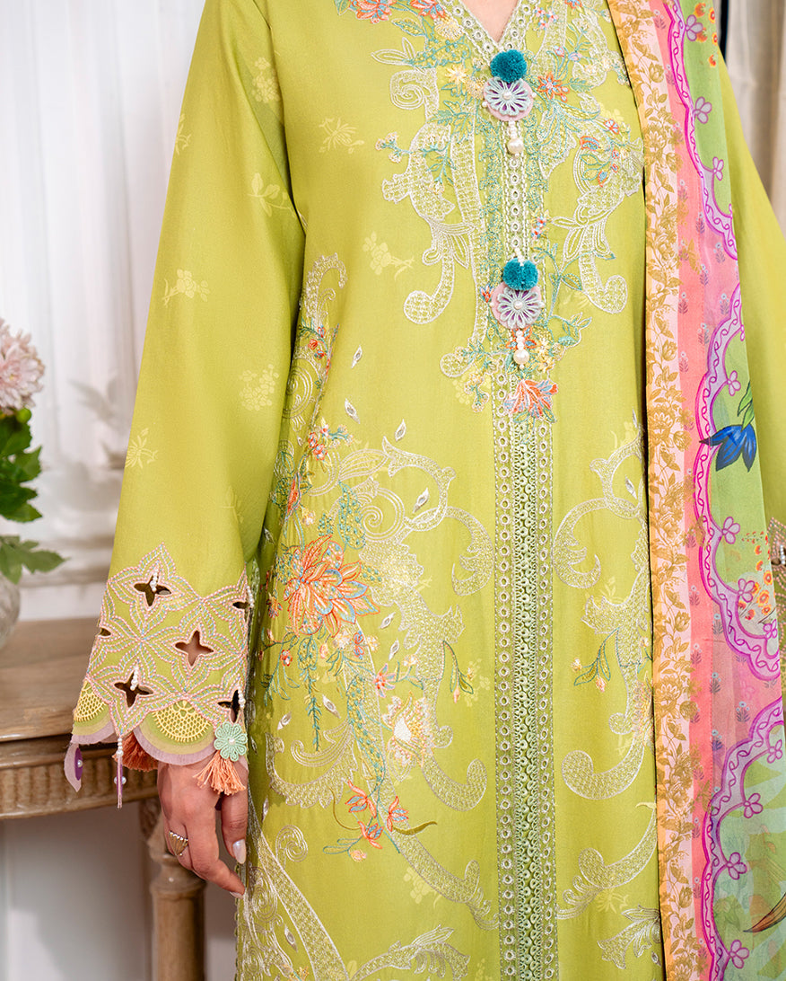 Aezel Embroidered Cambric Collection '25 By Roheenaz