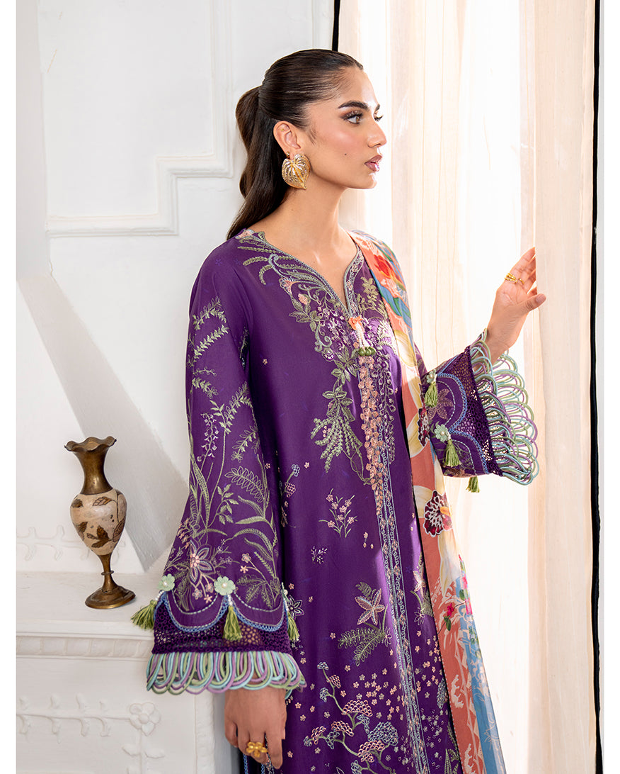 Aezel Embroidered Cambric Collection '25 By Roheenaz