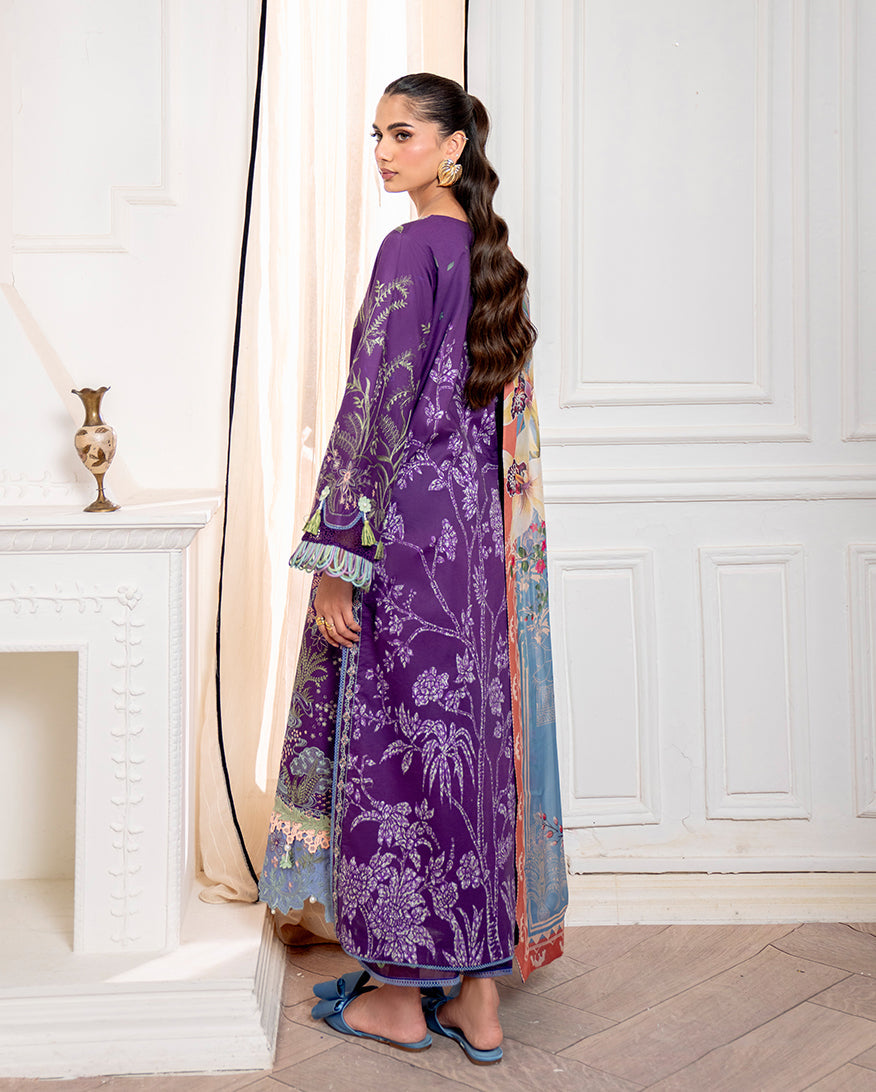 Aezel Embroidered Cambric Collection '25 By Roheenaz