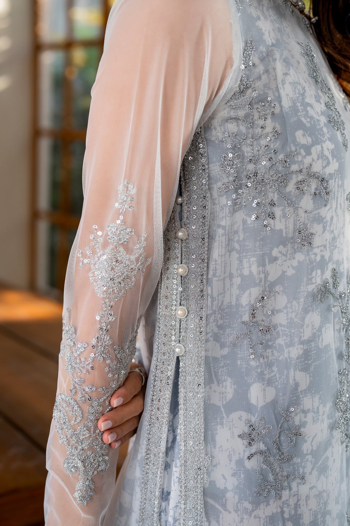 Iris Embroidered Wedding Formal By Zarif