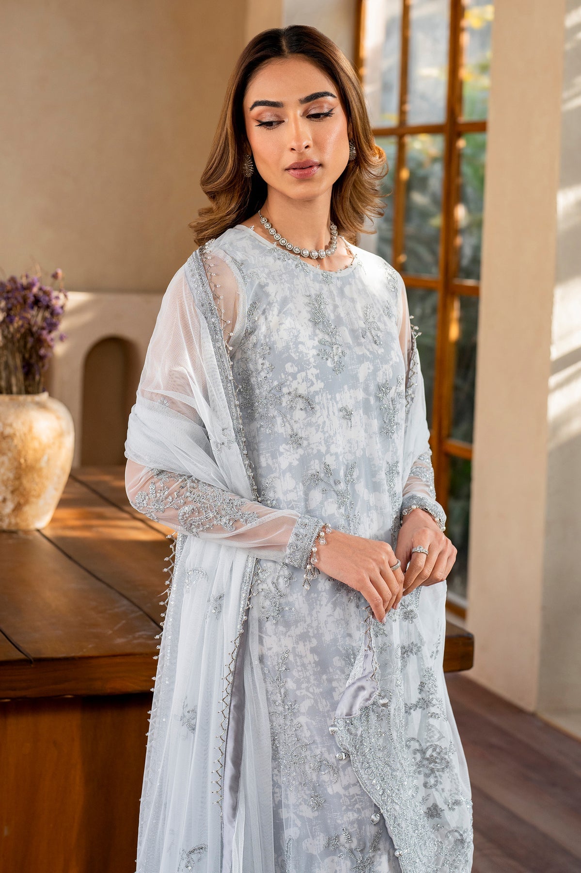 Iris Embroidered Wedding Formal By Zarif