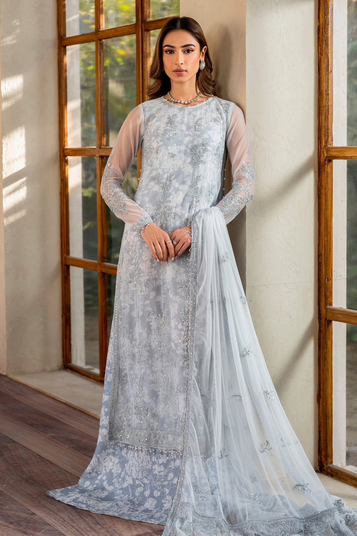 Iris Embroidered Wedding Formal By Zarif
