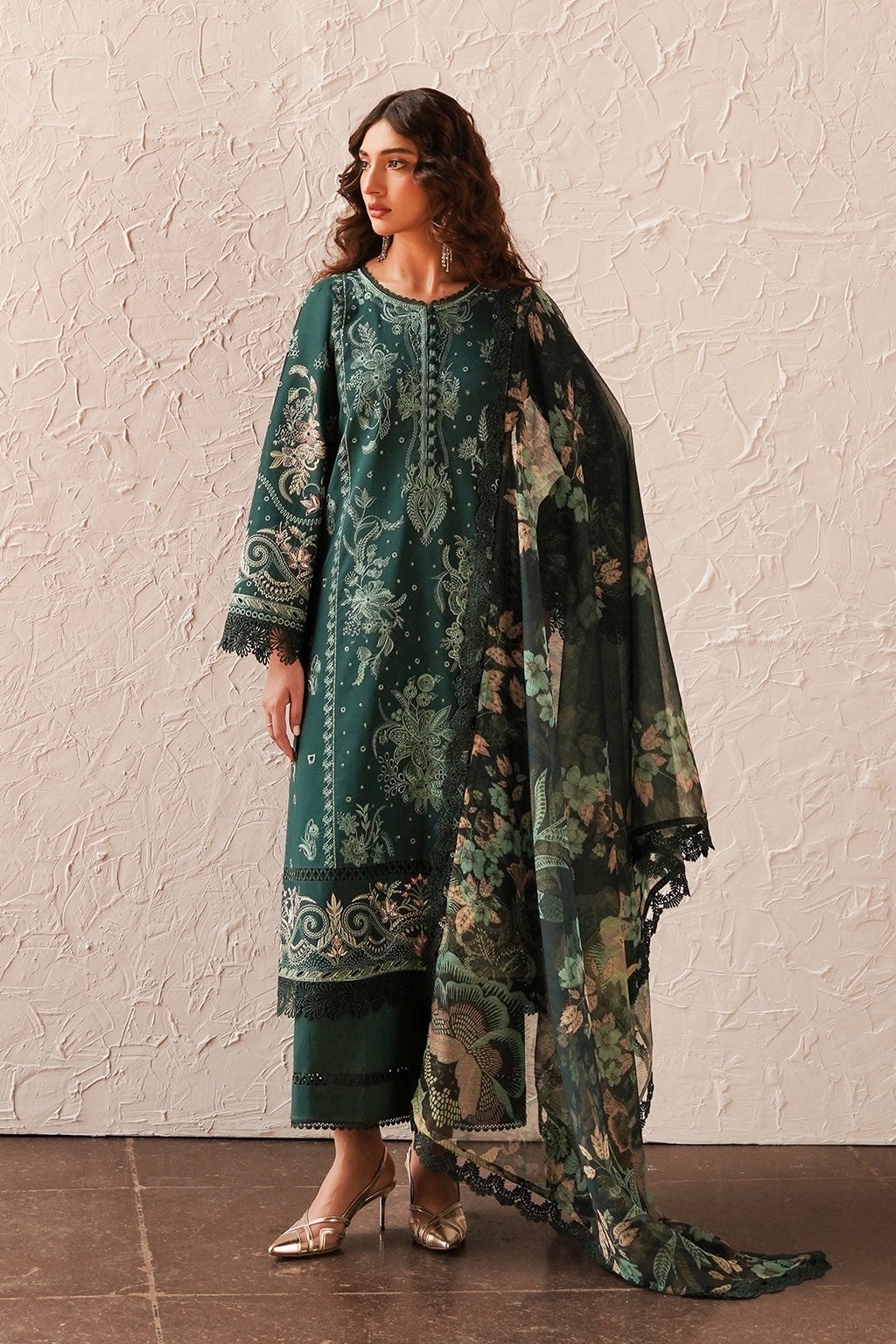 AFROZEH Chikankari Lawn 24