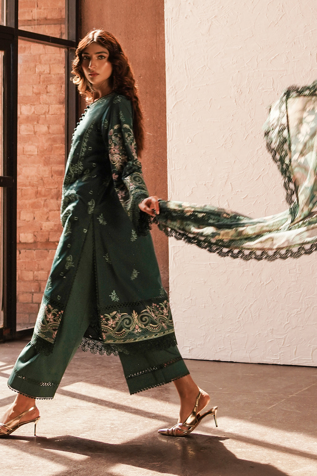 AFROZEH Chikankari Lawn 24