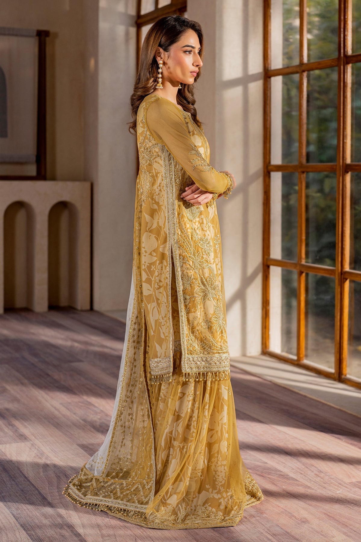 Iris Embroidered Wedding Formal By Zarif